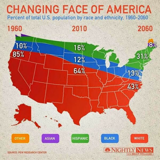 Illustration for article titled NBC News Creates A Racially Insensitive, Time-Traveling Map of America